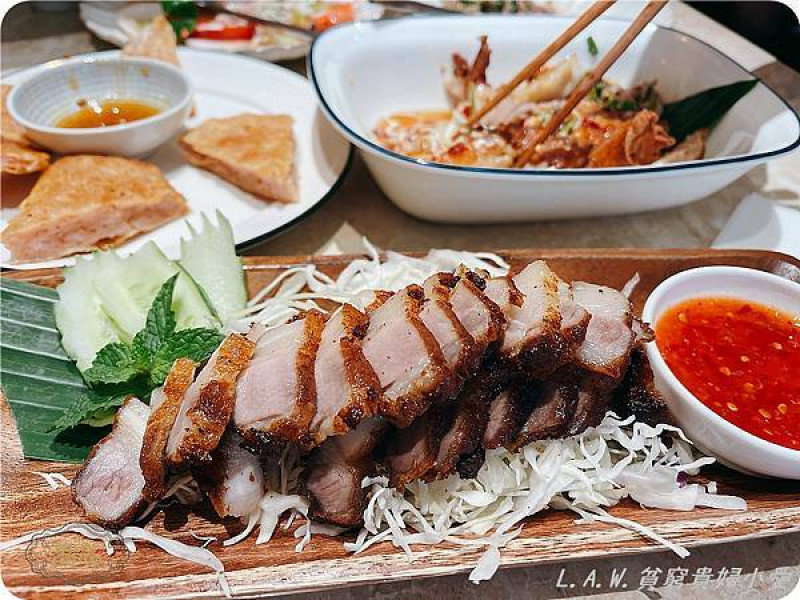 [中壢美食]傣傣。龍岡好吃平價的泰式美食。口味超道地。 @貧窮貴婦小愛的吃喝玩樂育兒日記