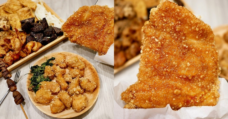 台中南區炸物推薦，6種調味選擇多，蜜汁是人氣王，百元組合餐CP值超高，滿滿洋蔥、九層塔免費加爆