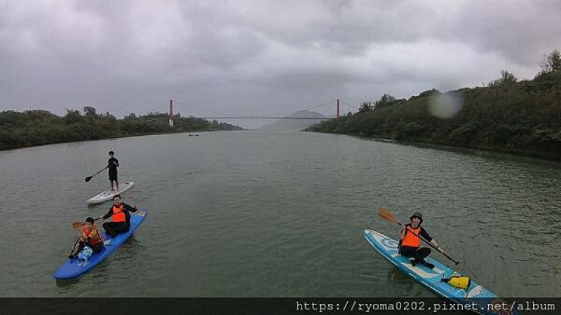痞客邦 來吧!旅遊趣「一年四季都能玩水－福隆古道水路之旅」(福隆 雙溪河SUP)體驗活動by噹噹媽