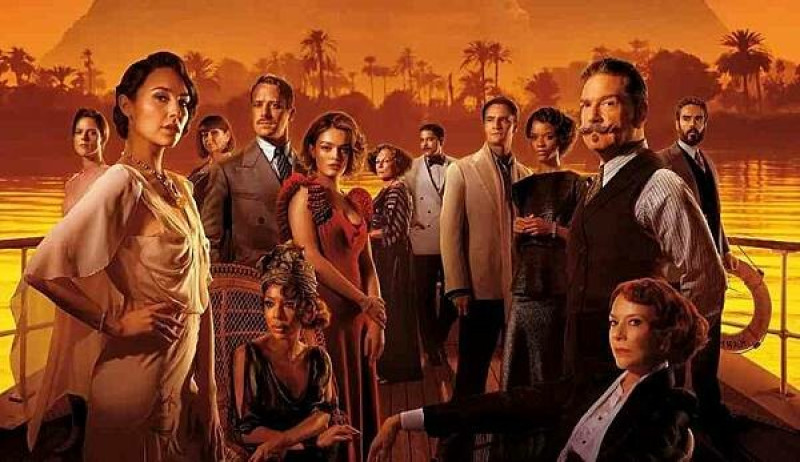 驚悚懸疑推理劇情電影"尼羅河謀殺案Death on the Nile"!!身邊每一個人都有嫌疑