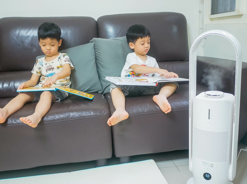 【Bmxmao】MAO air cool-Mist 3in1香氛清淨無葉風扇。三機合一的空間除菌大師