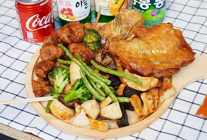 信義區的人氣炸雞店，新北也有分店了，消費就送炸物兌換券哦！