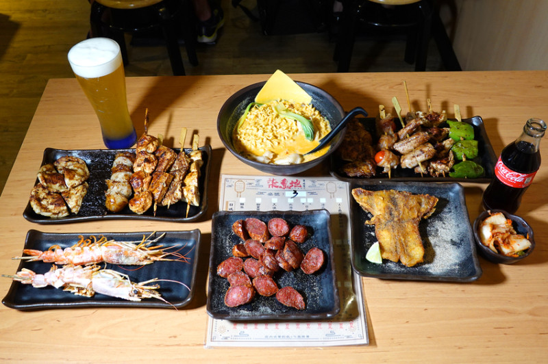 台北東區居酒屋-柒息地延吉店，板南線忠孝敦化站平價居酒屋，串燒19元起台北高CP值居酒屋推薦