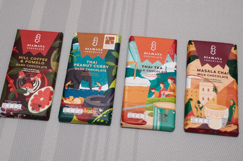 泰國清邁手工巧克力4款開箱《Siamaya Chocolate》
