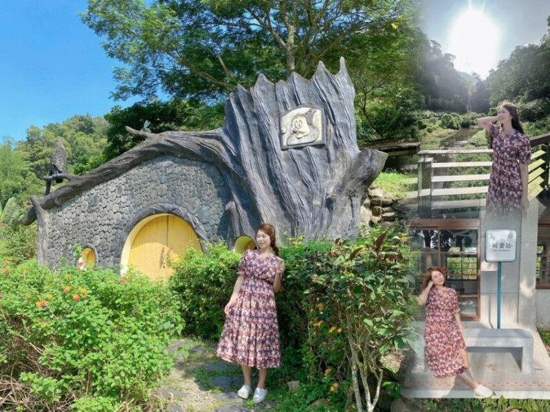 屏東景點～探訪屏東瑪家鄉秘境 神祕哈比屋、涼山瀑布、潮州日式歷史建築文化園區和藍皮意象館，今天就這樣