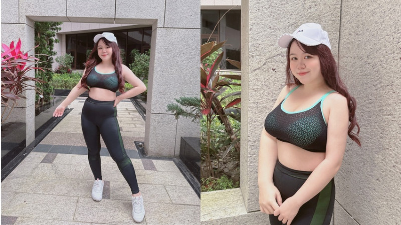 【運動套裝推薦】ALOVIN 婭薇恩～棉花糖女孩必買運動套裝！彈性運動內衣、加壓飛塑褲好穿推薦