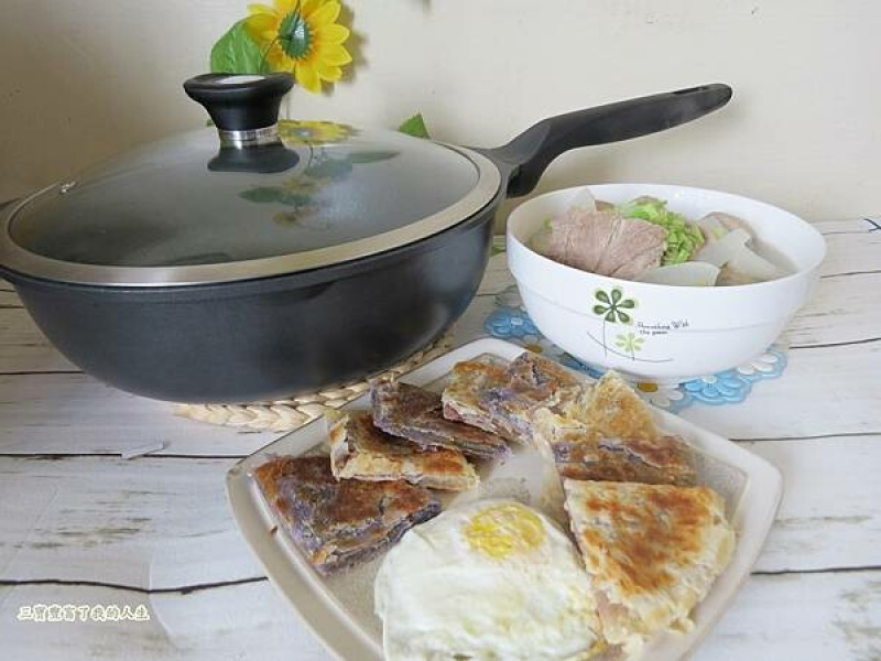 廚具推薦 質感生活【米雅可鍋具】MiyacoCookware 礦岩鑄造不沾深寬平底鍋 抗刮耐磨耐用 不挑爐具