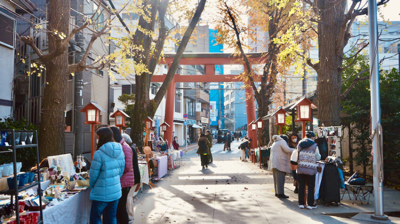 [東京] 東京手作市集「赤城市集」｜神樂坂散策／赤城神社手作市集／東京市集開箱