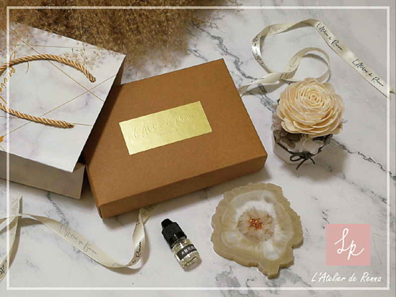 家飾佈置~L’Atelier de Renna手作水晶擺墊︱擴香花墊︱香氛療癒輕奢擺飾~