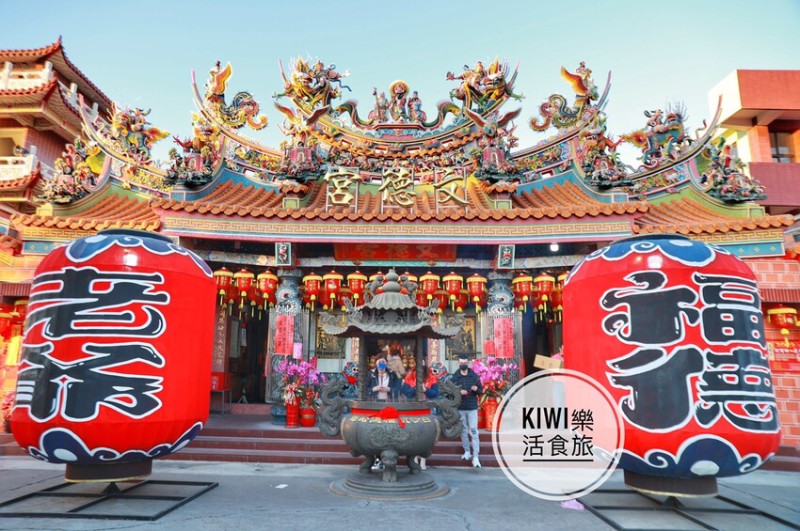 花壇文德宮｜全台唯一戴官帽土地公福德爺就在花壇景點推薦白沙坑排燈文化節2023