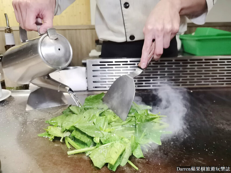 桃園美食|莯鑶手創鐵板料理/內用白飯飲料熱湯冰淇淋無限享用/桃園鐵板燒推薦