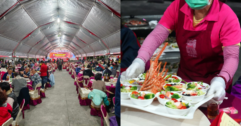 【高屏辦桌流水席】高雄前鎮區里鄰長160桌尾牙│龍蝦.台式大菜！唯一指定「屏東外燴辦桌-聞香閣」70年傳承三代辦桌經驗