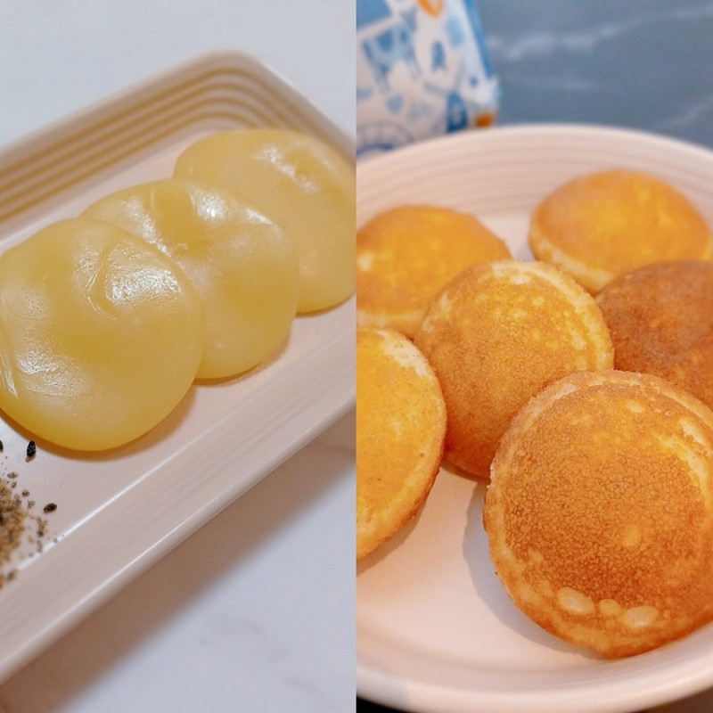 【食用】跟春茶完全無關的隱藏版甜點-全聯福利中心春茶賞:荷蘭風奶油小鬆餅、胡蘿蔔麻糬