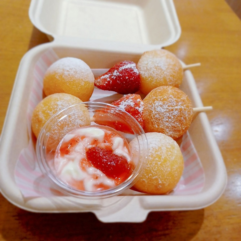 【食用】嘗試一個人的下午茶-chewy嚼一半-草莓QQ盒