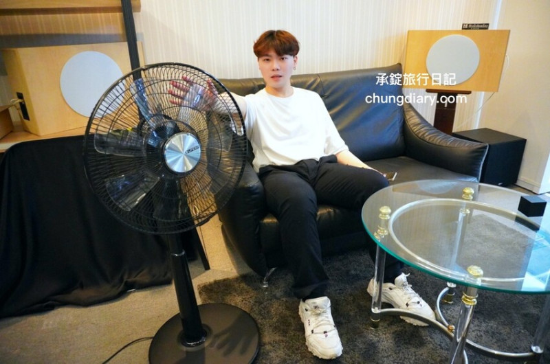 智能電風扇推薦【UFesa 16吋DC直流節能風扇｜】七段大風量，睡眠風/自然風/一般風三種模式，定時開關機，紅外線遙控器！ - 承錠旅行日記