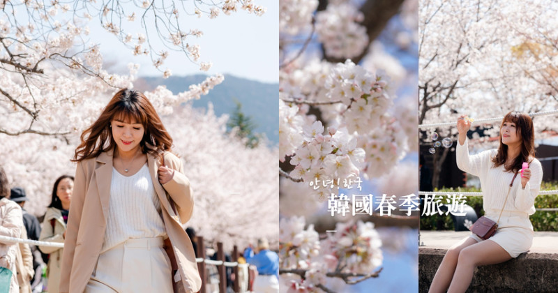 ▌韓國旅遊｜春天幾月去賞花最適合？穿搭該怎麼搭配？韓國春季旅遊Q&A(持續增加) ▌