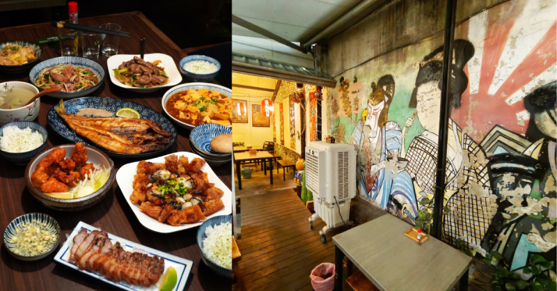 台南美食【おかんと大眾酒場】家庭聚餐吃飯推薦│熱炒炸物烤魚好吃超下飯│日式居酒屋裝潢好好拍│台南保安路美食推薦