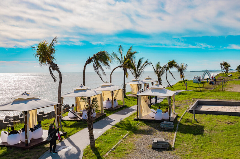 愛琴海岸海景渡假農場 x 入場低消50元拍美照 | 彌陀最新景點