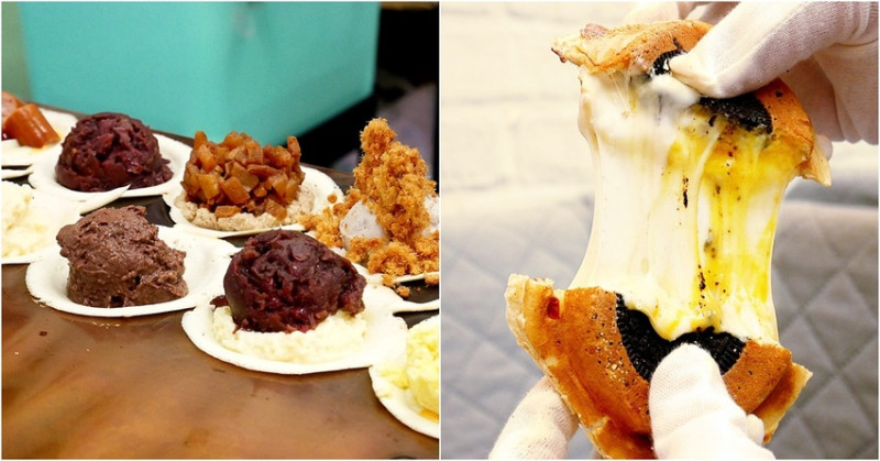 大甲人氣下午茶推薦，料爆炸多又會牽絲的紅豆餅在這裡，位置超低調連在地人都會錯過，但一定要試試