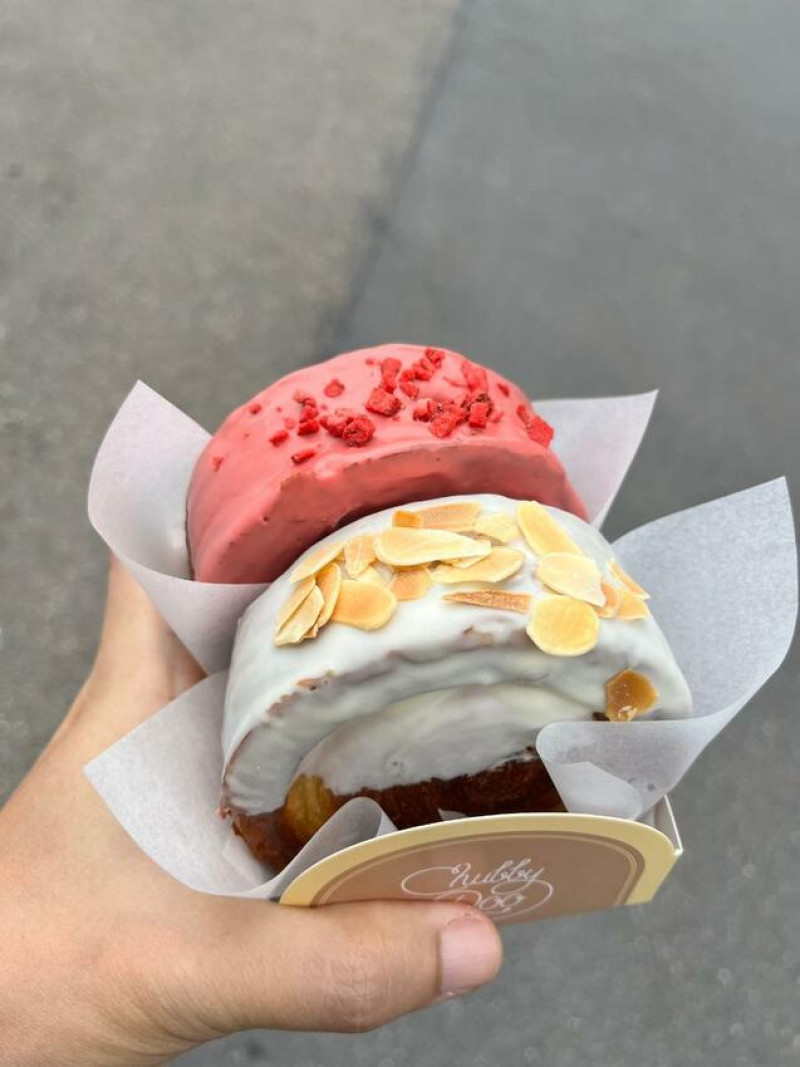 【桃園經國美食】Chubby Doo 可頌卷（圓可頌）~兩三點就會賣光的隱藏甜點