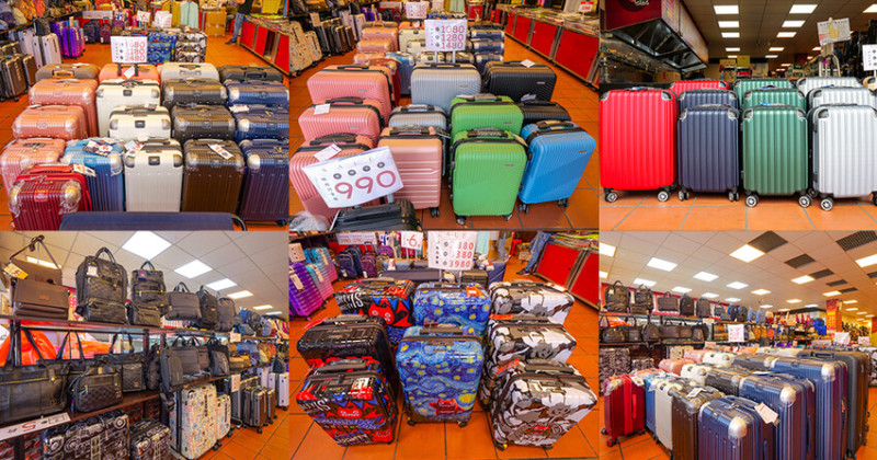 台中禾雅行動館 | 時尚行李箱最低999起，萬國eminent五折起超殺價，限時限量聯名款魔鬼貓行李箱晚來買不到！多款包包390元起，價格實惠好好逛。