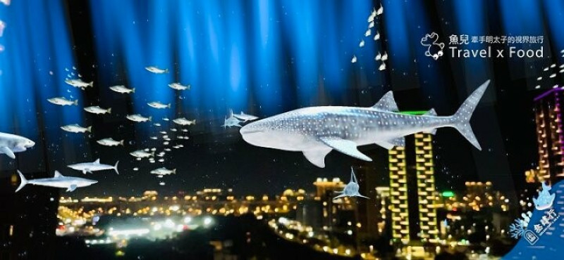 SKY OCEAN 待很久玩不膩又一直拍的免費景點㊙️天空中的鯨鯊，虛幻又浪漫～AR虛擬實境，與鯨鯊共游！（期間限定） @魚兒 x 牽手明太子的「視」界旅行