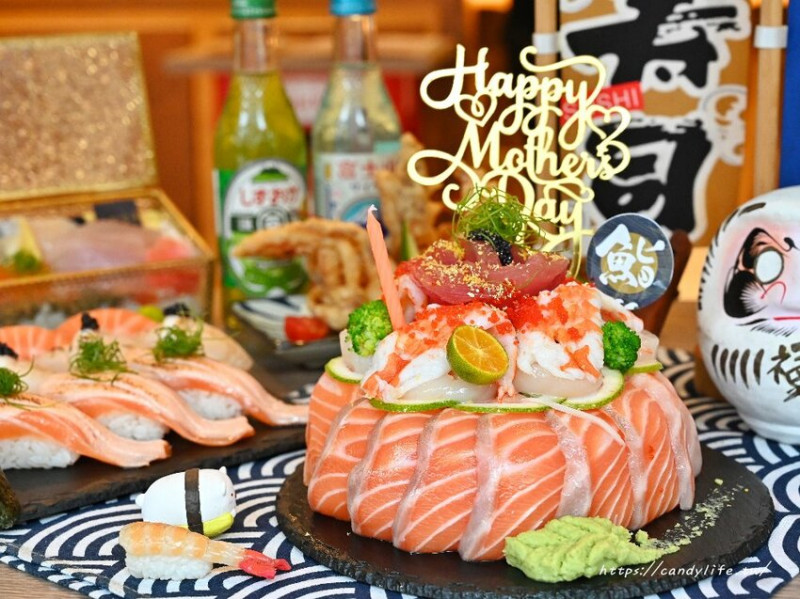 小鮨食事｜學生、上班族最愛的平價日式料理，高CP值，還有母親節限定特餐，豪華母親節蛋糕限量登場～