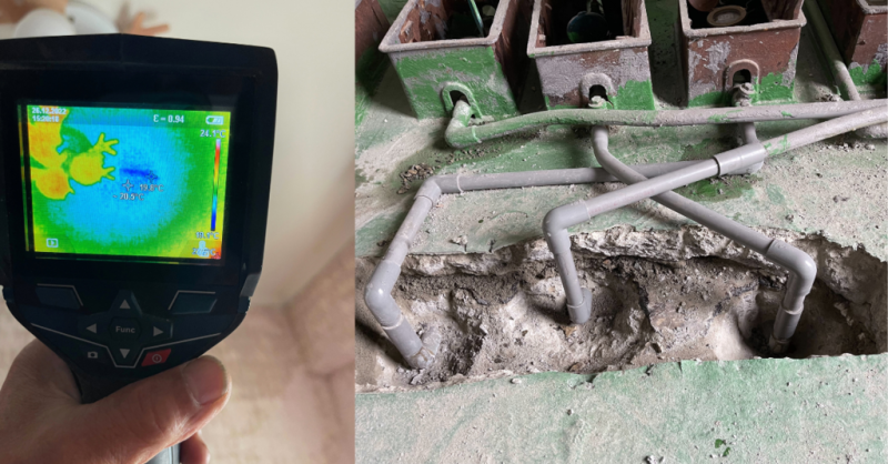 台南抓漏水【安安水電】熱像儀科技抓漏一抓到位！解決困擾已久的漏水問題，30年水電老師傅報乎你知│台南水電維修推薦