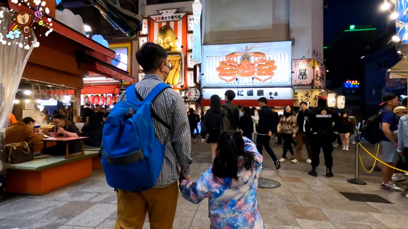 大阪環球影城去心齋橋道頓堀，地鐵這樣搭最簡單!!