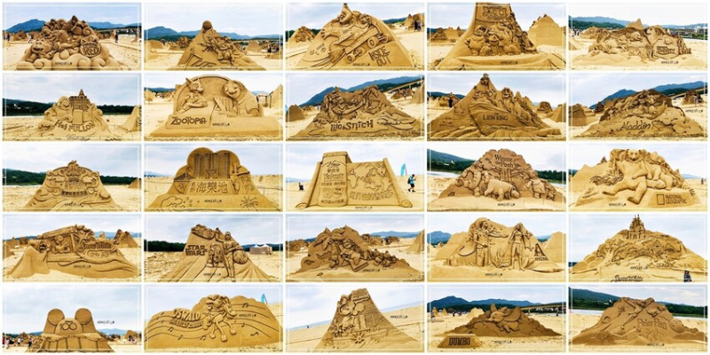 2023福隆國際沙雕藝術季：迪士尼百年慶典登場！60座童話風沙雕震撼亮相，帶你踏入奇幻迪士尼世界