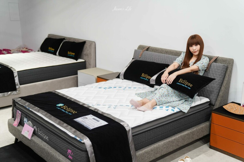 【台中西屯｜床墊】美國名寢 Eclipse 伊麗絲床墊專賣店(台中安和店)-博昱家具。台中設計師狂推推薦，親身試