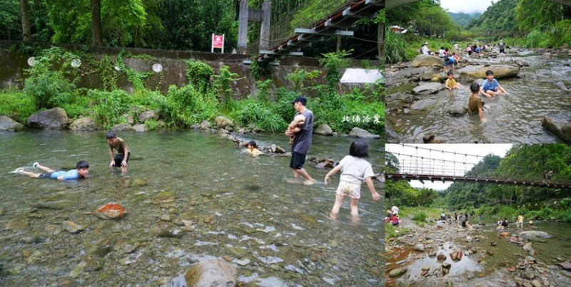北埔冷泉 ❙ 野溪玩水抓魚，溪邊玩水推薦，親子玩水景點!