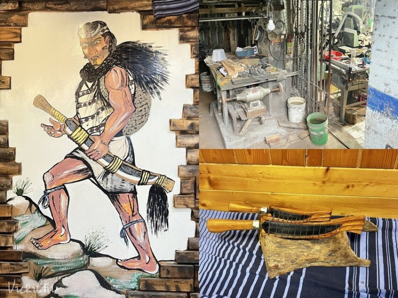 花蓮秀林｜太魯閣族傳統銅門山刀：連茂鐵店