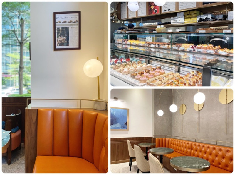 【卡啡那內湖啟航館】超過50種甜點、鹹食選擇，內裝像是在郵輪品嚐法式甜點