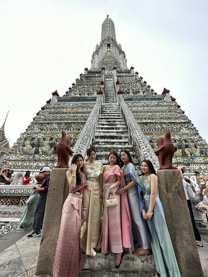 【亞洲，泰國，曼谷】鄭王廟( Wat Arun / วัดอรุณราชวรารามราชวรมหาวิหาร )，泰國曼谷地標，網紅拍照聖地。