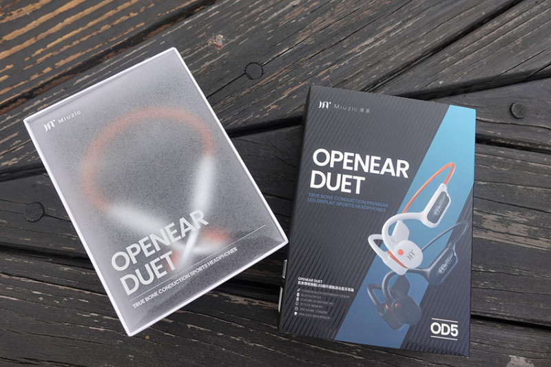 體驗輕鬆生活【Miuzic沐音】OPENEAR DUET OD5 真骨傳導旗艦LED顯示運動游泳藍牙耳機