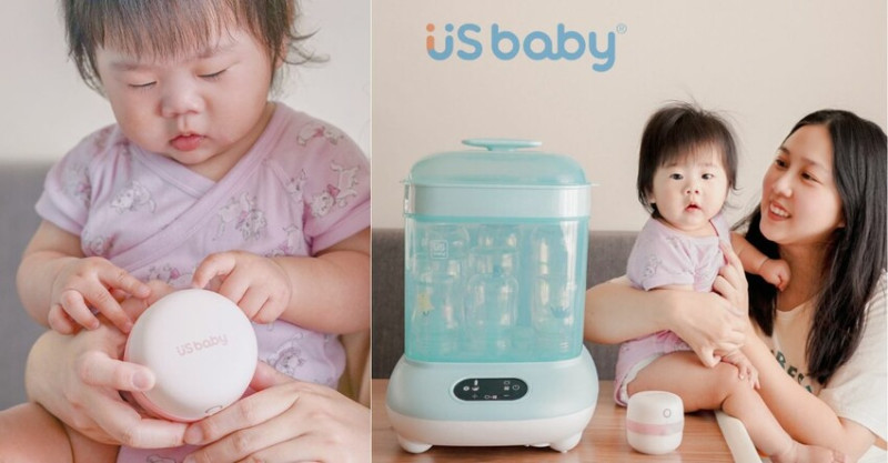 蒸氣消毒鍋推薦US baby優生就對了!消毒、烘乾、溫奶、熱食五大功能一機搞定，搭配攜帶型奶嘴消毒器，外出更方便! - 艾薇覓食趣