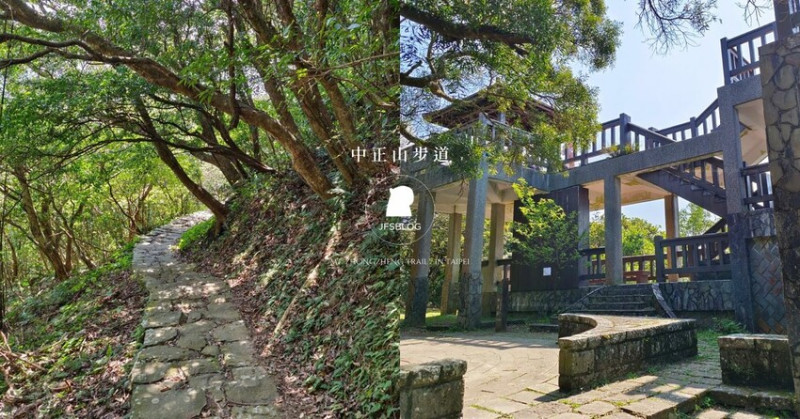 「中正山親山步道」15分鐘登頂！3大看點：春季墨染櫻、眺望北投觀景台、百年歷史木炭窯