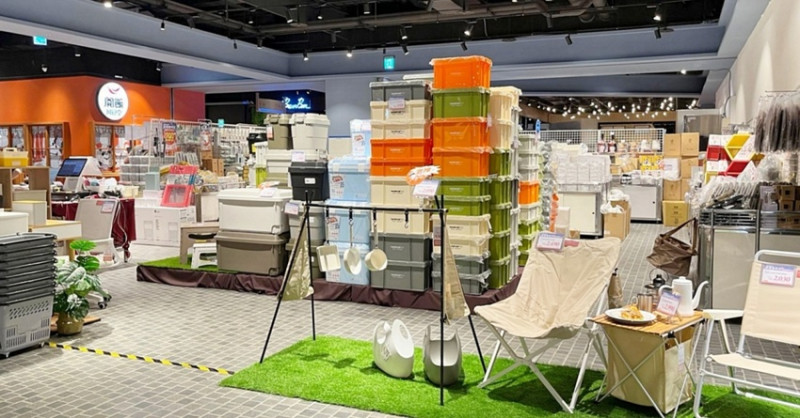 日系知名收納品牌限時快閃文心秀泰！生活好東西通通有～居家收納、餐廚用品、野餐露營必備道具只要3折起！