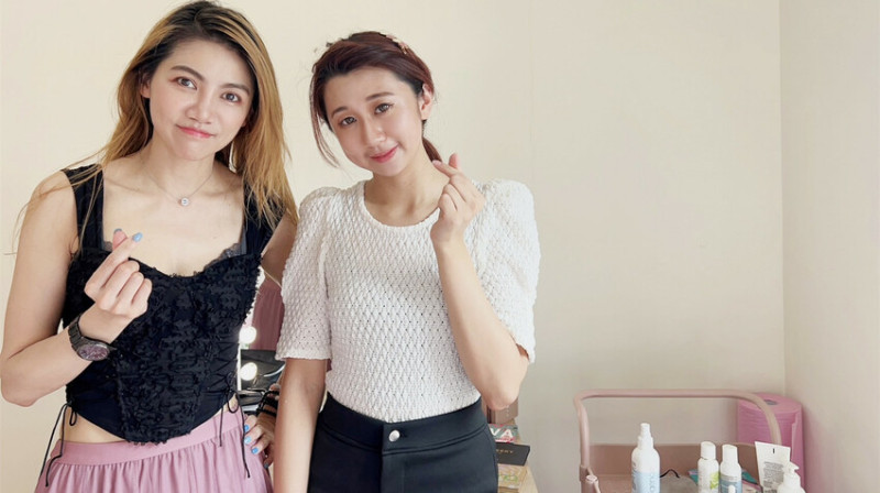 彩妝教學【美妝】桃園彩妝師教學，保養彩妝二合一，Joy老師韓式妝容超自然，化妝小白必學，近捷運交通方便！