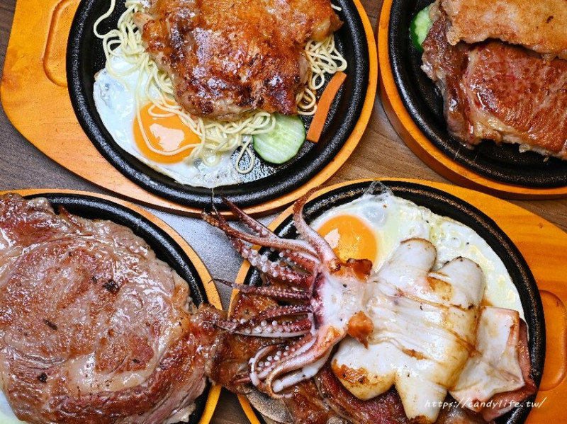觀哞牛排館｜台中太平新開牛排館，排餐最低250元起，享咖哩飯、烤吐司、濃湯、冰淇淋自助吧吃到飽，當月壽星五折優惠