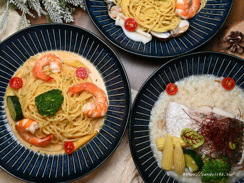 若洵｜台中不一樣的義大利麵，主打和風義大利麵，口味獨特讓你意想不到，還有隱藏版特色甜點～