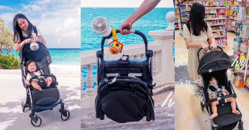 Chicco Goody Pro魔術瞬收手推車 |可登機嬰兒推車推薦，輕巧秒收不佔空間，帶嬰兒出國最強幫手！ - 艾薇覓食趣