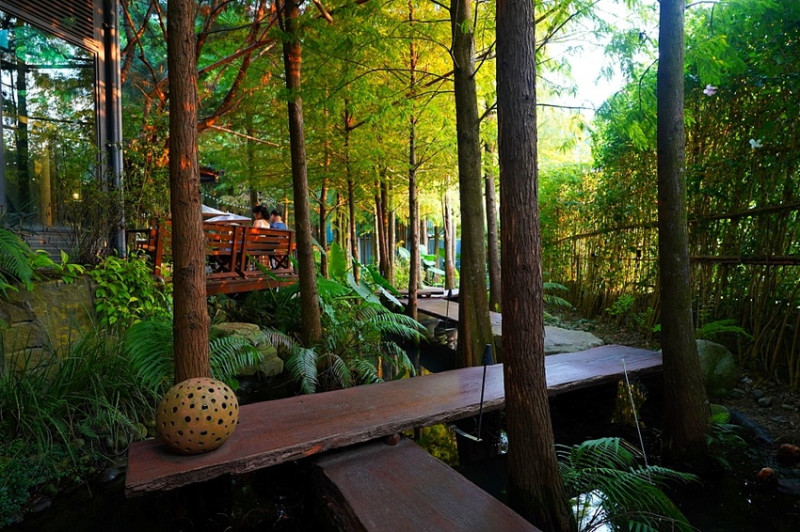 落羽松木棧道，唯美景觀餐廳，享受火鍋、下午茶、港點，台中大坑美食推薦 | 鹿寮享自在