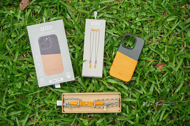 開箱 | Alto Metro iPhone 15 Pro 皮革手機殼 | 高質感時尚軍規防摔殼，融入你我的便利生活！