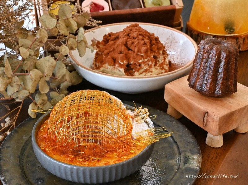 CV甜點沙龍｜台中人氣低調法式甜點開二店，空間更寬敞，親子友善餐廳甜點推薦～