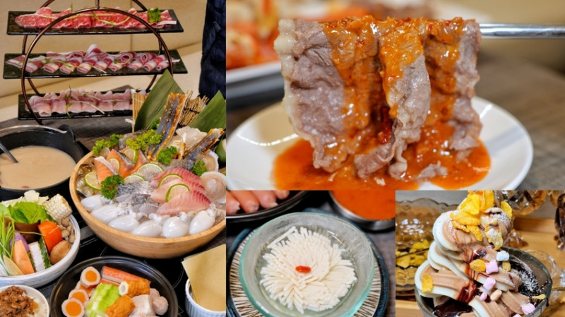 【台中食記】新開幕營業到凌晨五點質感火鍋店〔 狩鍋 〕288元起享自助吧吃到飽，單人千元有找就有鱈場蟹套餐，當月壽星四人同行一人免費。