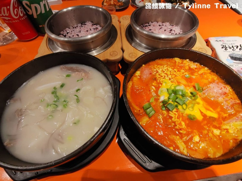 新北市新店區【新北美食】阿喜豆釜堂，道地韓式豆腐鍋 | 小菜無限量吃到飽 | 超值雙人套餐 | 新店七張站美食推薦