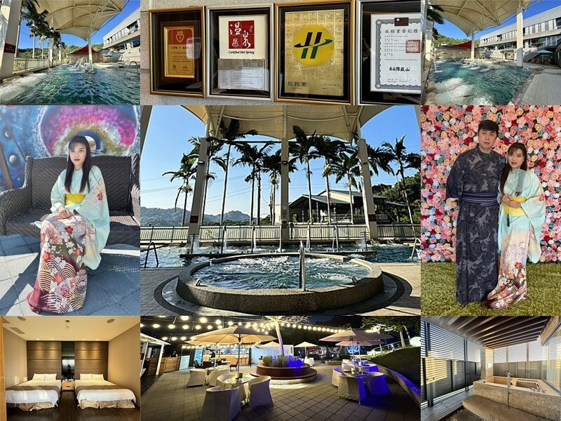 ❤️台中 住宿推薦❤️台中日光溫泉會館：推著一卡皮箱直接入住的大眾池泡湯、日式浴衣體驗、夜晚除了星空電影院、更能在星夜食堂飲酒談心........真的超級值得推薦了！