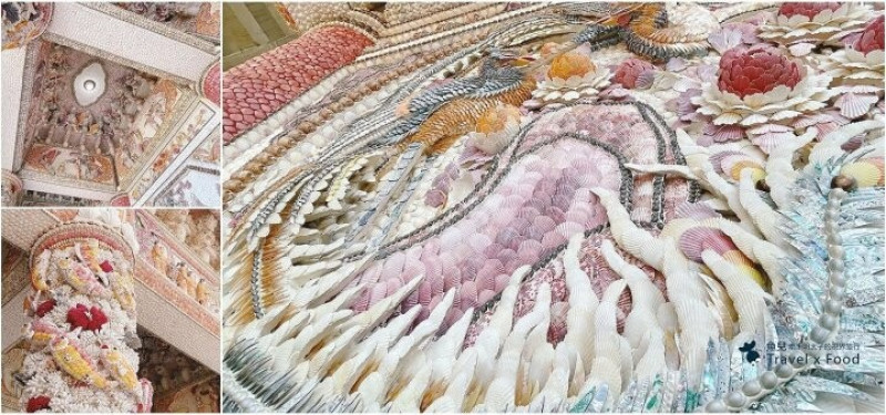 全台唯一陸上版龍宮！(新廟)富福頂山寺─珊瑚貝殼廟，全新落成~